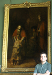 El Regreso del Hijo Pr&oacute;digo. Rembrandt (Museo del Ermitage. San Petersburgo)